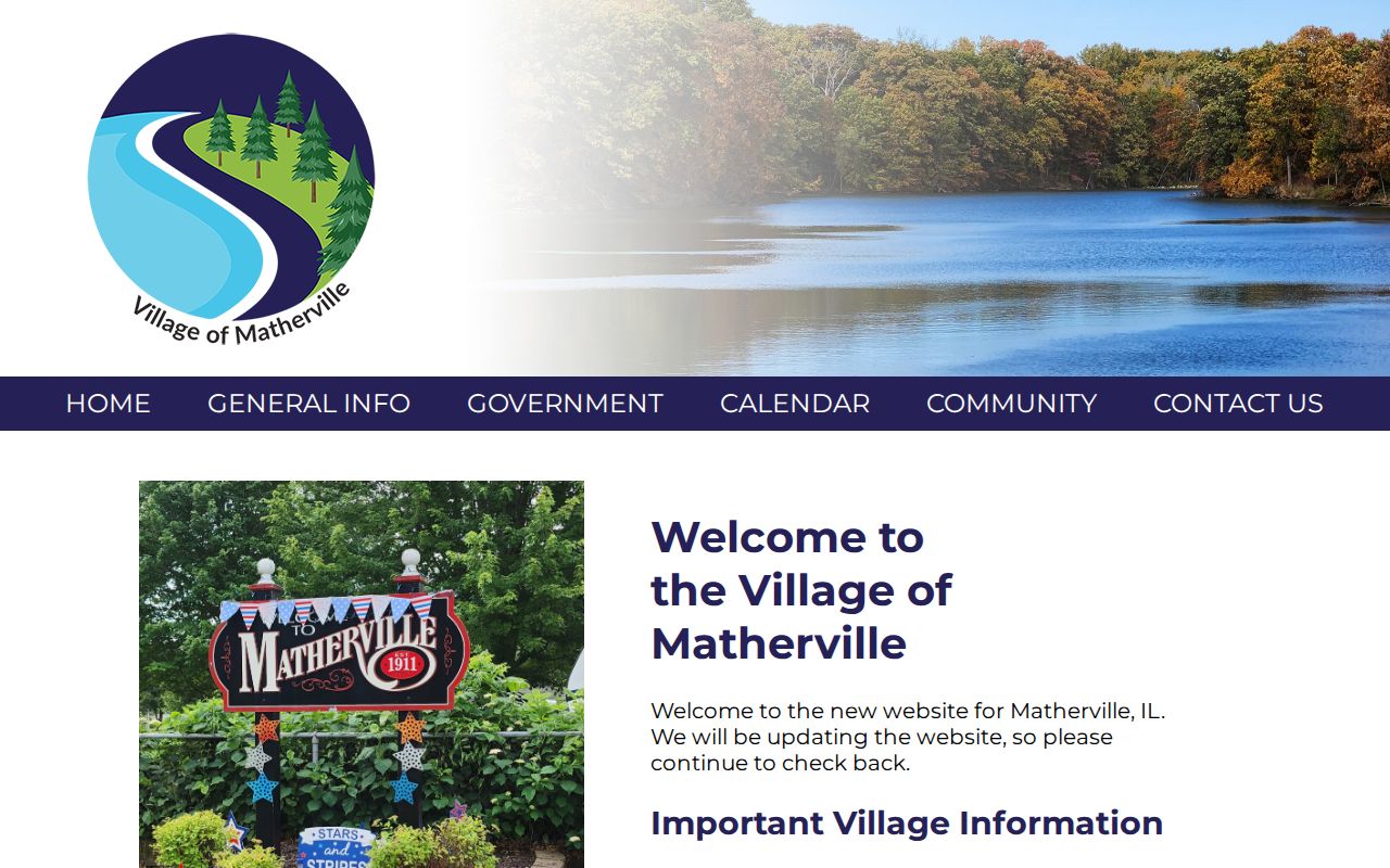 Matherville criminal history village contact page